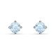 Swarovski Travel Exclusive Pierced Earrings, Light-blue 