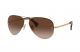 Ray Ban 0RB3449 001/13 59 ARISTA BROWN GRADIENT Metal Man