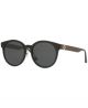 Gucci Gg0416Sk002 5 Woman Acetate Round Oval Blackmulticolorgrey Nb